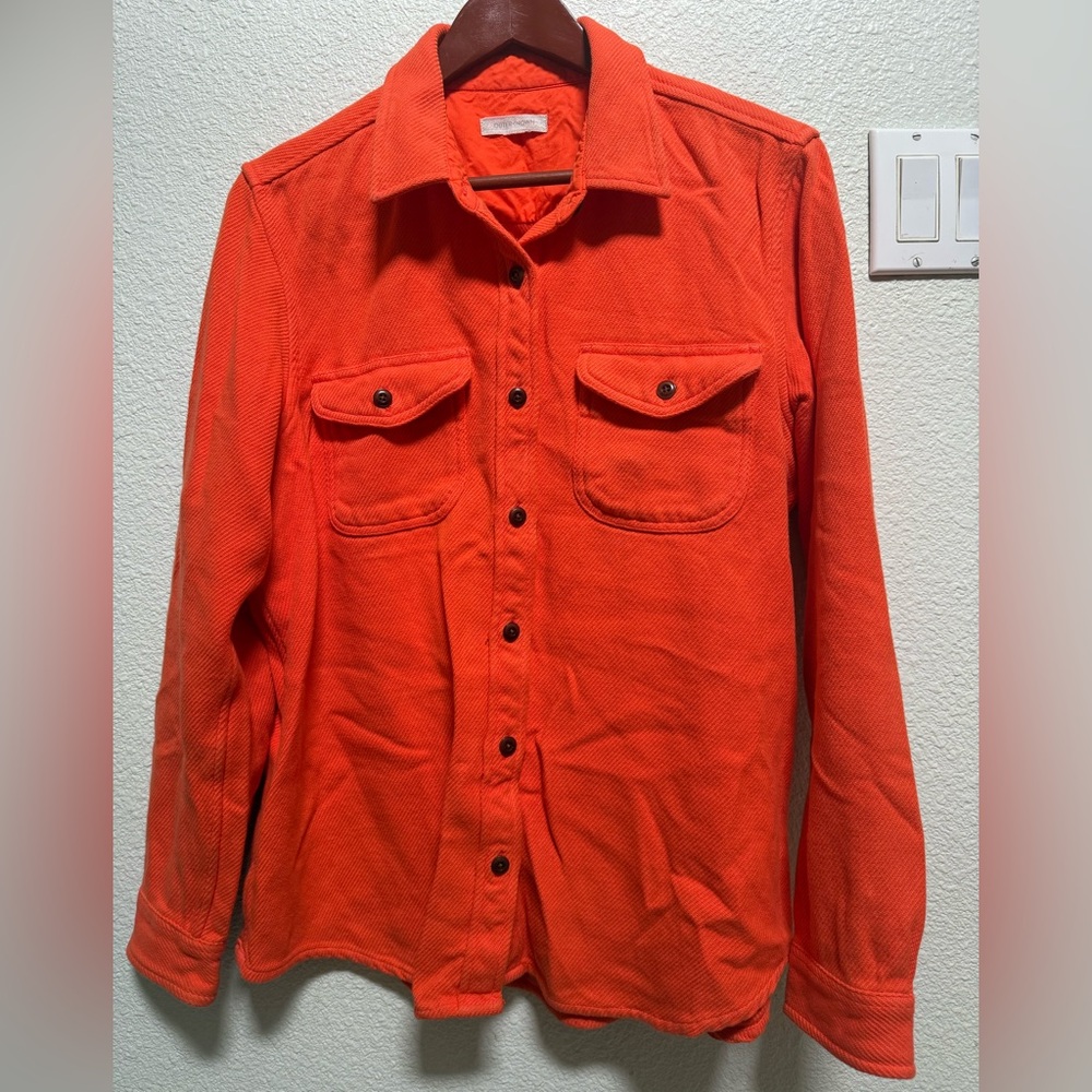 Outerknown Blanket Shirt - Bright Red - Size M/L